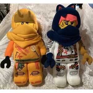 Lego Ninjago Arin & Ninjago Sora Ninja Warrior 13”/14” Plush Characters